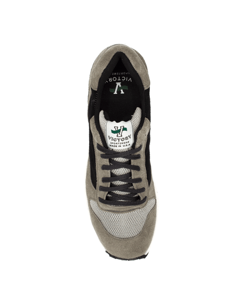 Speed / Black Suede & Grey Mesh Split